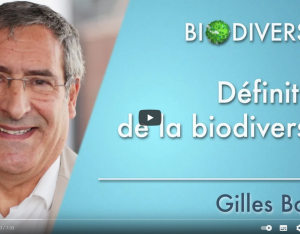Définition de la biodiversité par Gilles Boeuf