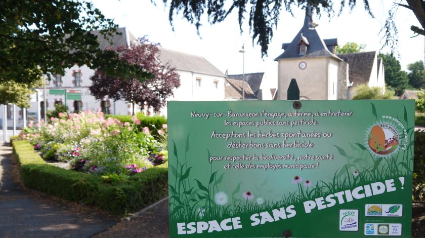 Objectif zéro pesticide à Neuvy-sur-Barangeon