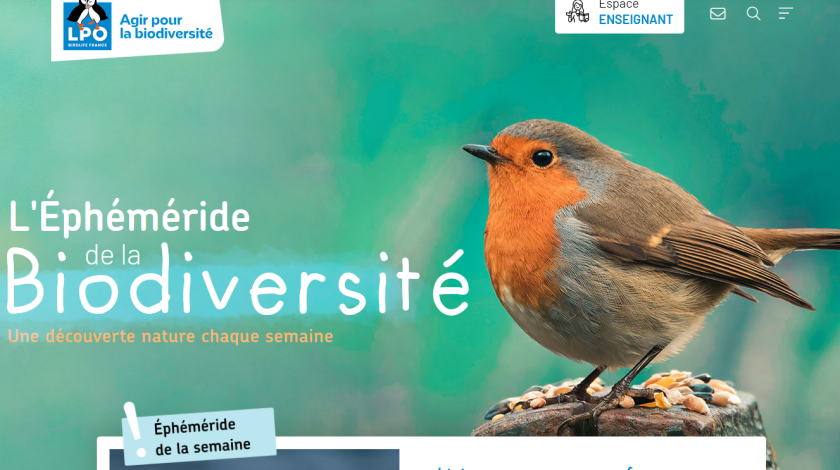 L'éphéméride de la biodiversité | LPO France