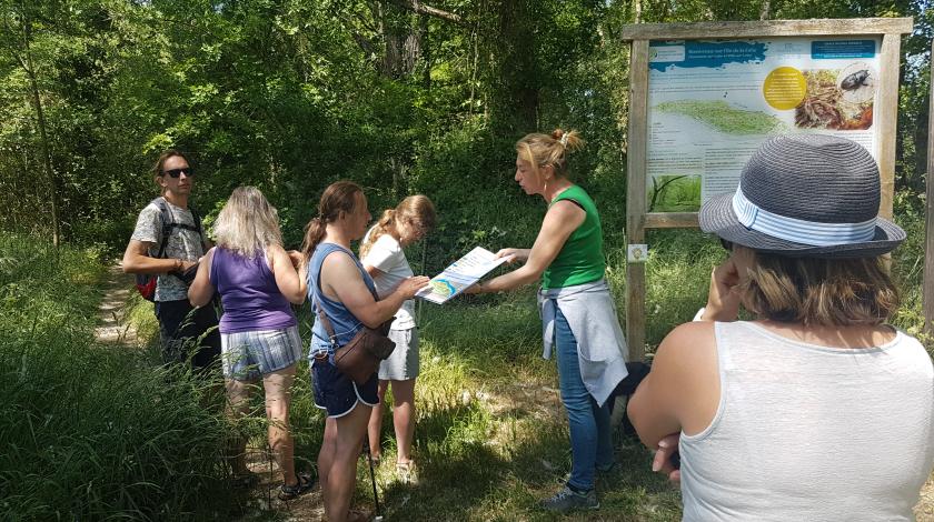 Création d'animations nature spécifiques aux publics porteurs de handicaps