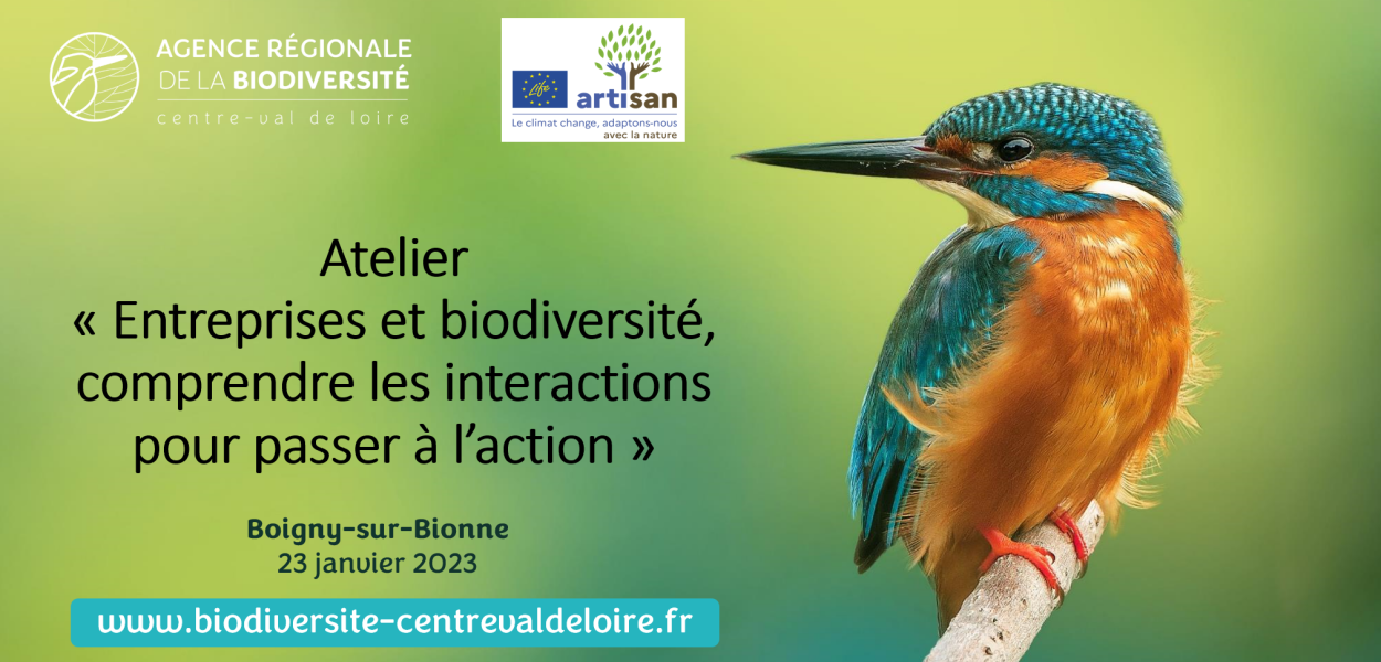Supports présentation Atelier "entreprises et biodiversité, comprendre les interactions pour passer à l'action" du 23 janvier 2023