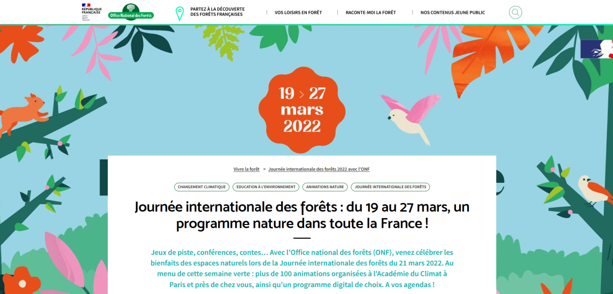 Journée internationale des forêts : 3 rendez-vous en Centre-Val de Loire