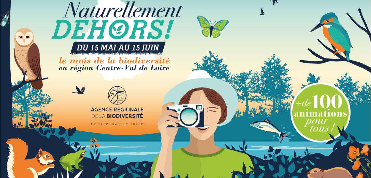 "Naturellement dehors !", le mois de la biodiversité du 15 mai au 15 juin