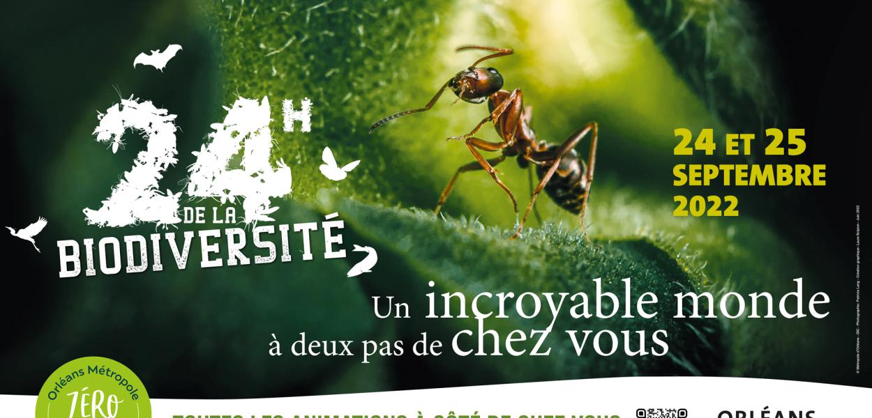 24h de la biodiversité | Orléans métropole