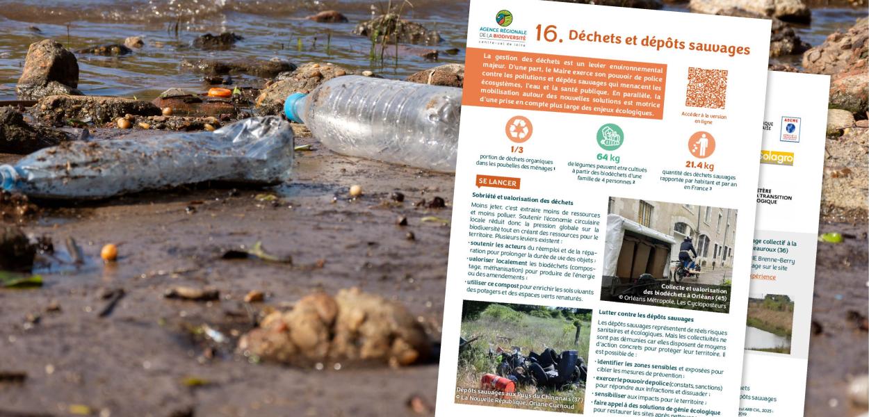 Fiche action - Collectivités & biodiversité - 16 Déchets et dépôts sauvages