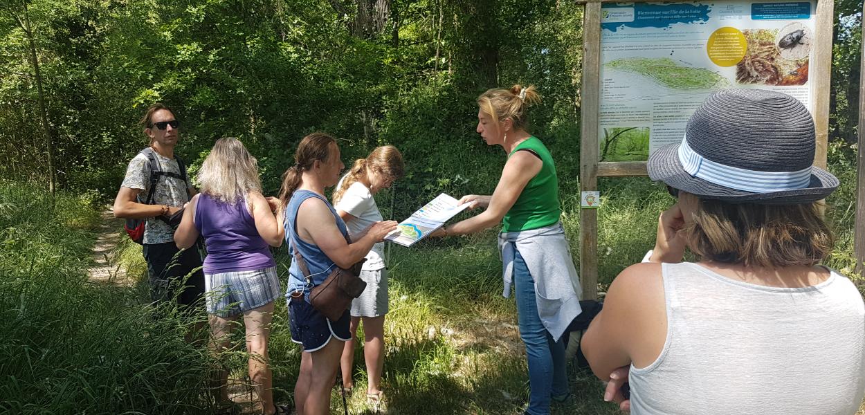 Création d'animations nature spécifiques aux publics porteurs de handicaps