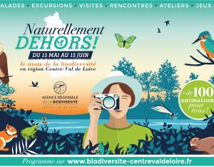 "Naturellement dehors !", le mois de la biodiversité du 15 mai au 15 juin
