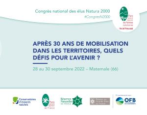 Congrès national des élus NATURA 2000 