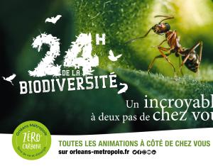 24h de la biodiversité | Orléans métropole