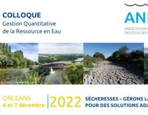 Colloque Gestion quantitative de la ressource en eau | ANEB - EPLoire