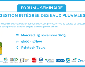 Gestion intégrée des eaux pluviales : l'eau de pluie entre ciel et terre | Pôle DREAM - eaux et milieux