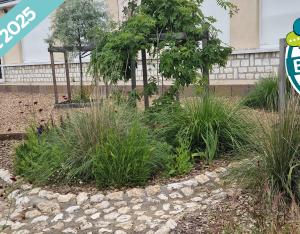 Cycle santé - visite à Saint-Ouen (41) - Cour d'école désimperméabilisée