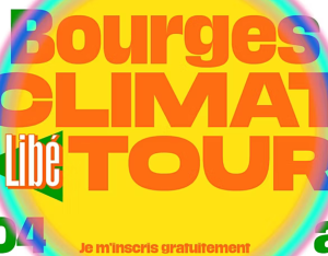 Bourges climat Libé tour
