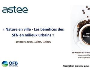 Webcafé Innov'Actions : Nature en ville - Les bénéfices des SFN en milieux urbains | ASTEE