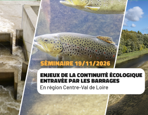 Séminaire : Continuité écologique entravée par les barrages en Centre-Val de Loire