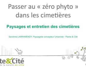 Passer au "zéro phyto" dans les cimetières