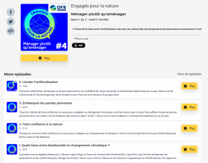 Engagés pour la nature - Ménager plutôt qu'aménager | Office français de la biodiversité