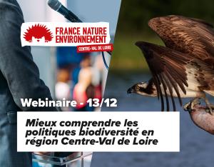 Les politiques biodiversité à l'échelle régionale - replay du 13/12/2022