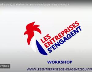 Workshop#22 Biodiversité : comment engager mon entreprise ? | Les entreprises s'engagent