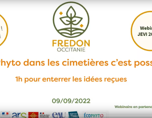 Zéro phyto dans les cimetières c’est possible ! - 1h pour enterrer les idées reçues | FREDON