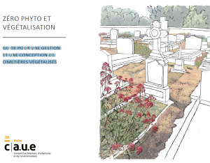 Guide pour une gestion et une conception de cimetières végétalisés | CAUE 36