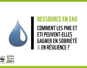Ressource en eau : Comment les entreprises peuvent-elles gagner en sobriété & en résilience?