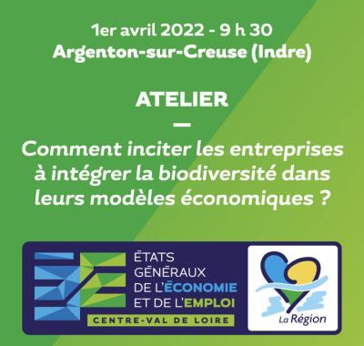 Atelier "Entreprises et biodiversité" aux ­États Généraux de l'Économie