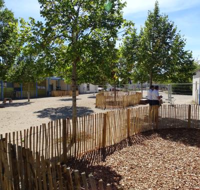 Cours d'écoles, des espaces à rafraîchir !