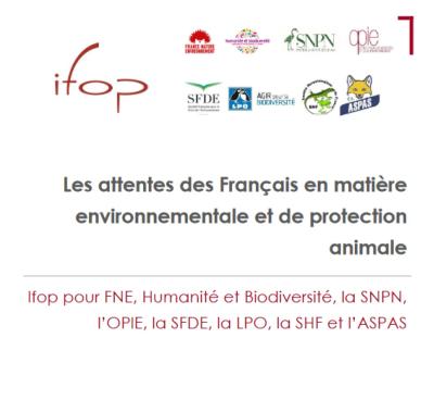 Les attentes des Français en matière environnementale et de protection animale