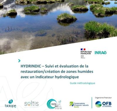 guide méthodologique HYDRINDIC indicateur hydrologique pour le suivi et l'évaluation de la restauration/création de zones humides