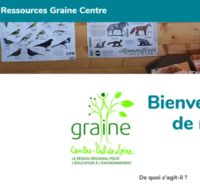 Espace collaboratif de ressources en éducation à l'environnement | Graine Centre-Val de Loire
