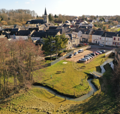 Restauration d'une rivière et de zones humides à Saint-Martin d'Auxigny (18)