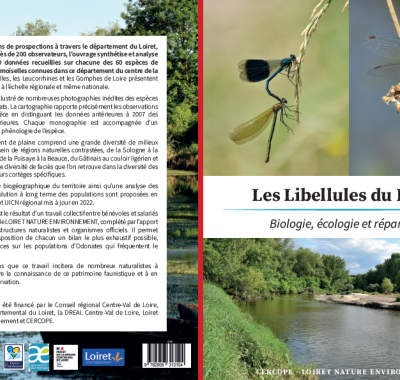Les Libellules du Loiret, biologie, écologie, répartition
