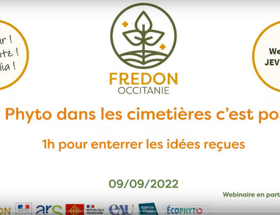 Zéro phyto dans les cimetières c’est possible ! - 1h pour enterrer les idées reçues | FREDON