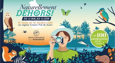 "Naturellement dehors !", le mois de la biodiversité du 15 mai au 15 juin