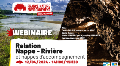La relation nappe-rivière | FNE Centre-Val de Loire