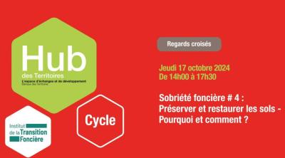 Préserver et restaurer les sols - Pourquoi et comment ? | Hub des Territoires - Banque des Territoires