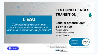 Les conférences Transition - La ressource en eau