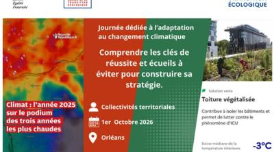 L'adaptation au changement climatique : Comprendre les clés de réussite et écueils à éviter pour construire sa stratégie | ADEME