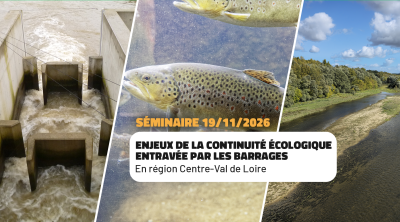 Séminaire : Continuité écologique entravée par les barrages en Centre-Val de Loire