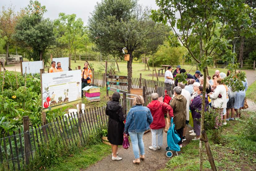 Un des Jardins Gourmands et Solidaires © Ville de Tours