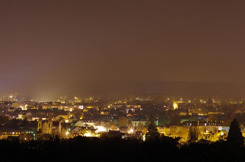 Halo lumineux © Philippe Gourdain - Nuit France