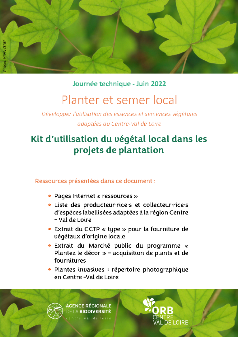 Kit planter et semer local