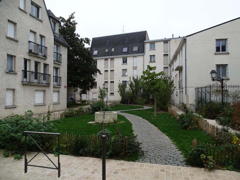 Jardin collectif de quartier © ARB-CVL