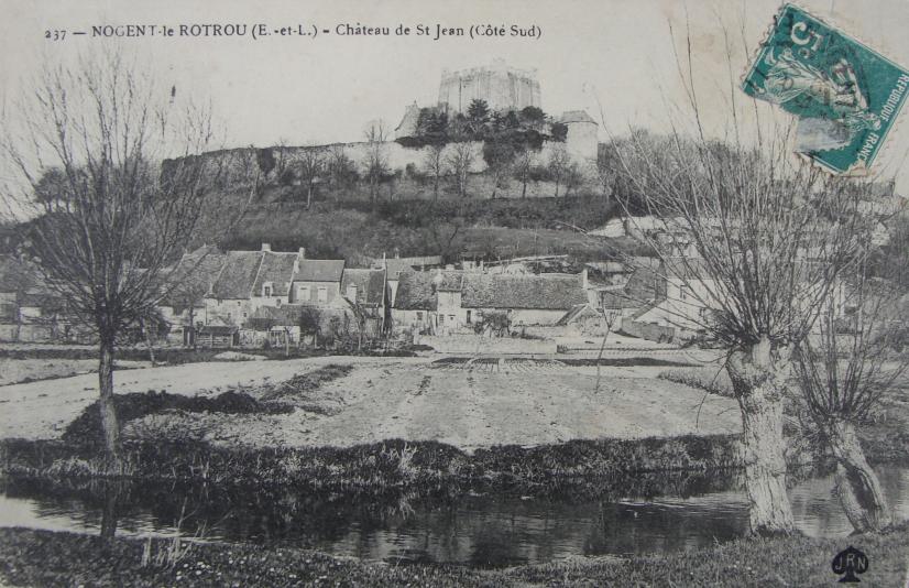 Ancienne carte postale d'Eure-et-Loir ©Dominique Mansion