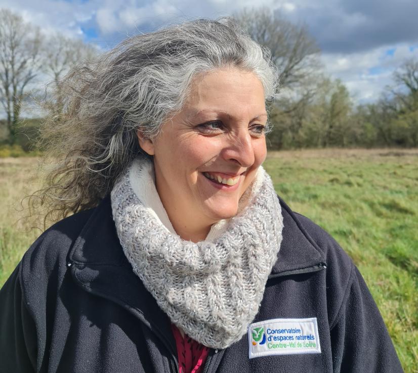 Sandra à l'étang de Beaumont © Isabelle Gravrand_Cen CVL