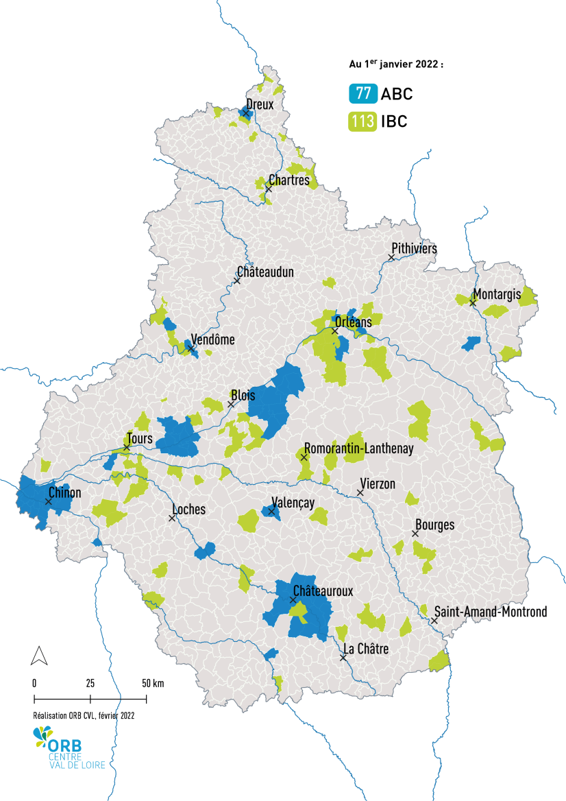 Communes ayant réalisées un IBC / ABC