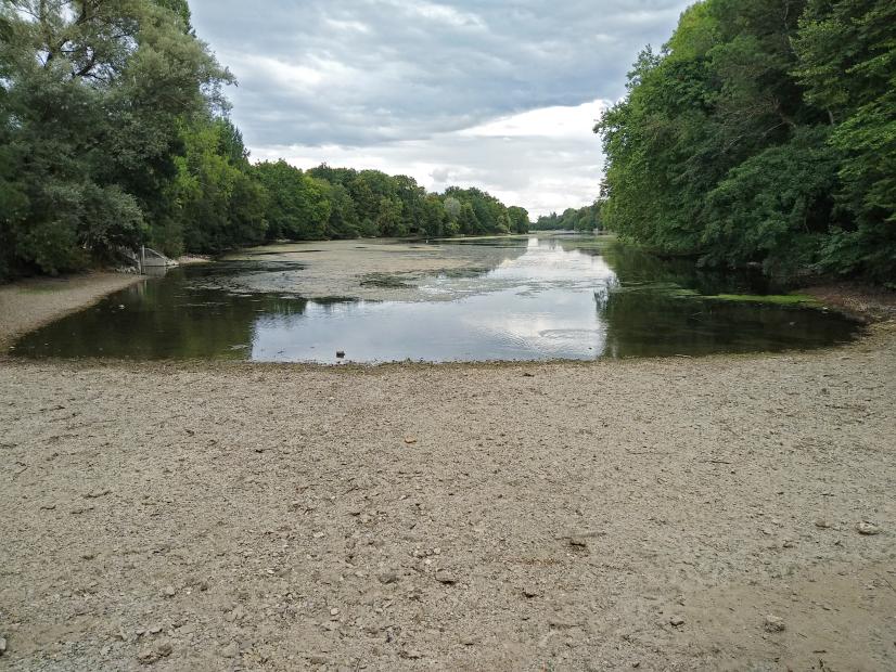 Le Loiret au mois d'août 2022 ©L. Roger-Perrier