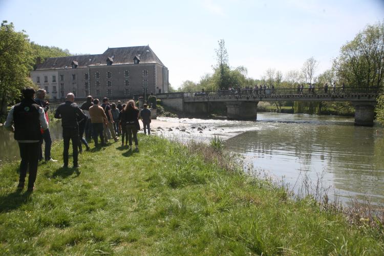 Moulin d'Artannes-sur-Indre (37) - rampe rustique ©Jérôme CLAIR - CPA Lathus