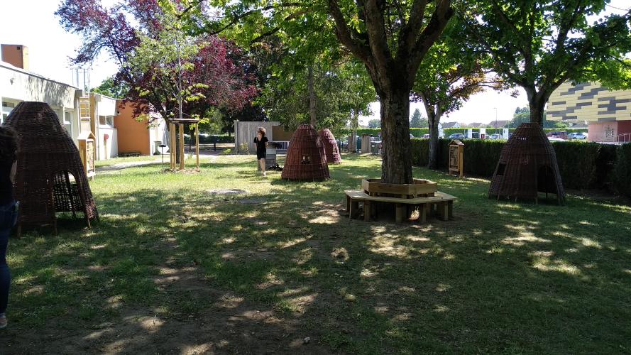 École maternelle de la Cerisaie à Olivet (45) © ARB-CVL